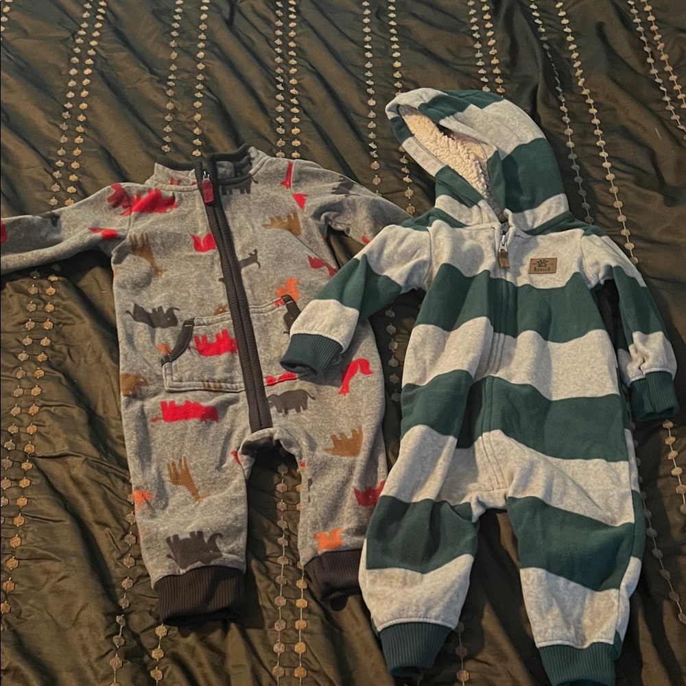 Carters fleece outfits